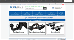 Desktop Screenshot of elsaslovakia.sk